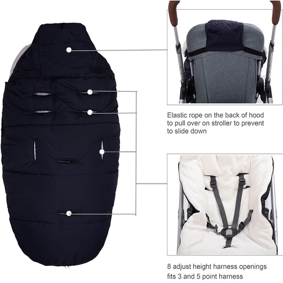 Stroller Weatherproof Footmuff - Picture 7 of 9